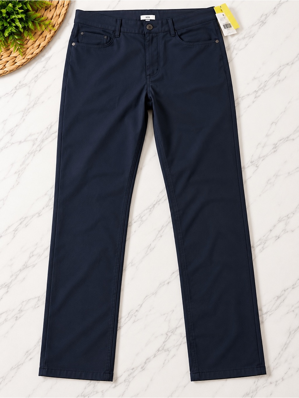 all in motion Navy Slim Chinos
